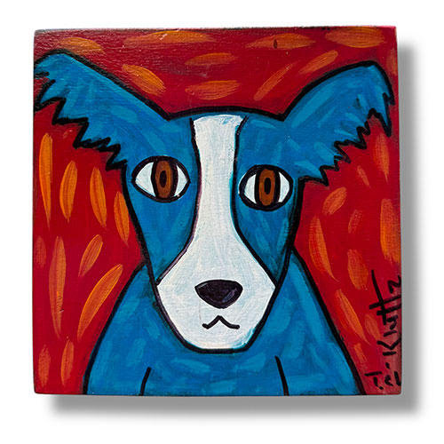 Kluttz 6x6 "Fear of Flying" Dog WP5146